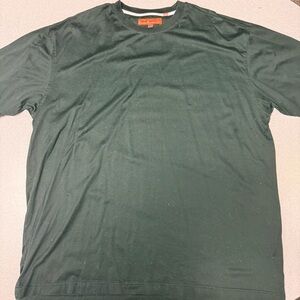 Sette Ponti Men's Black Crew Neck Short Sleeve Tee